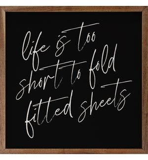 To Fold Fitted Sheets Black